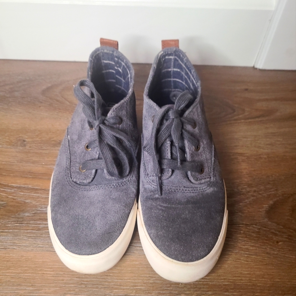Keds suede mid gray shoes